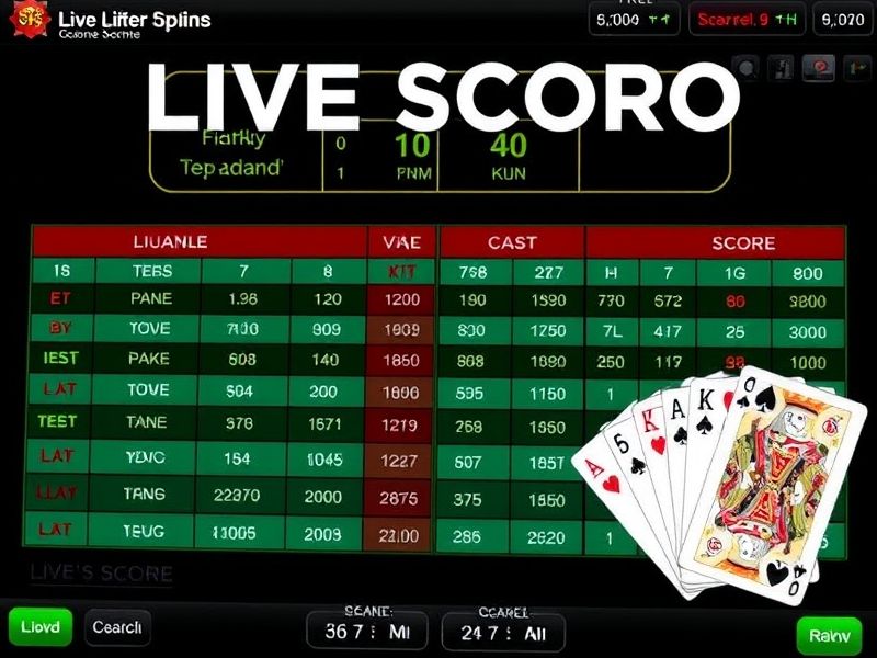 Explore the world of live casino scores and real-time game results. Get expert insights, strategies, and updates on the latest live dealer casino games. Learn how to track and analyze scores for better betting decisions.